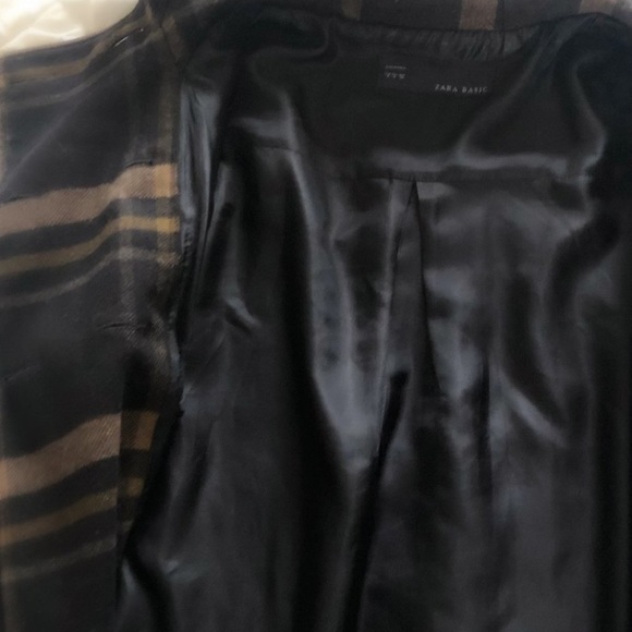 ZARA WOOL PEACOAT JACKET - Picture 3 of 3